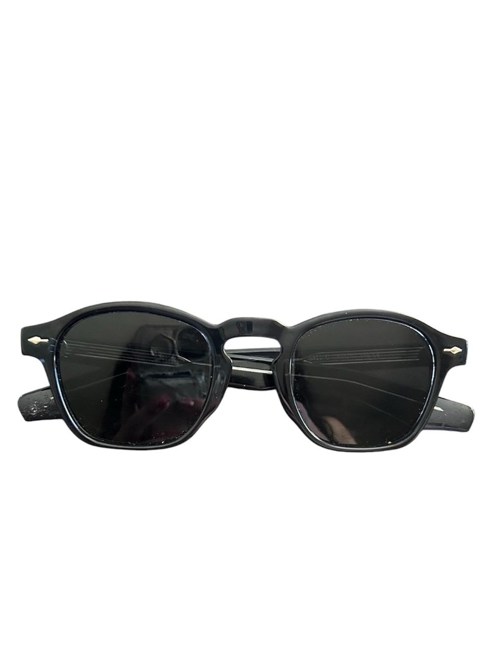 No brand Jacques Marie Mage Zephirin Revm sunglasses look alike blue frames lens